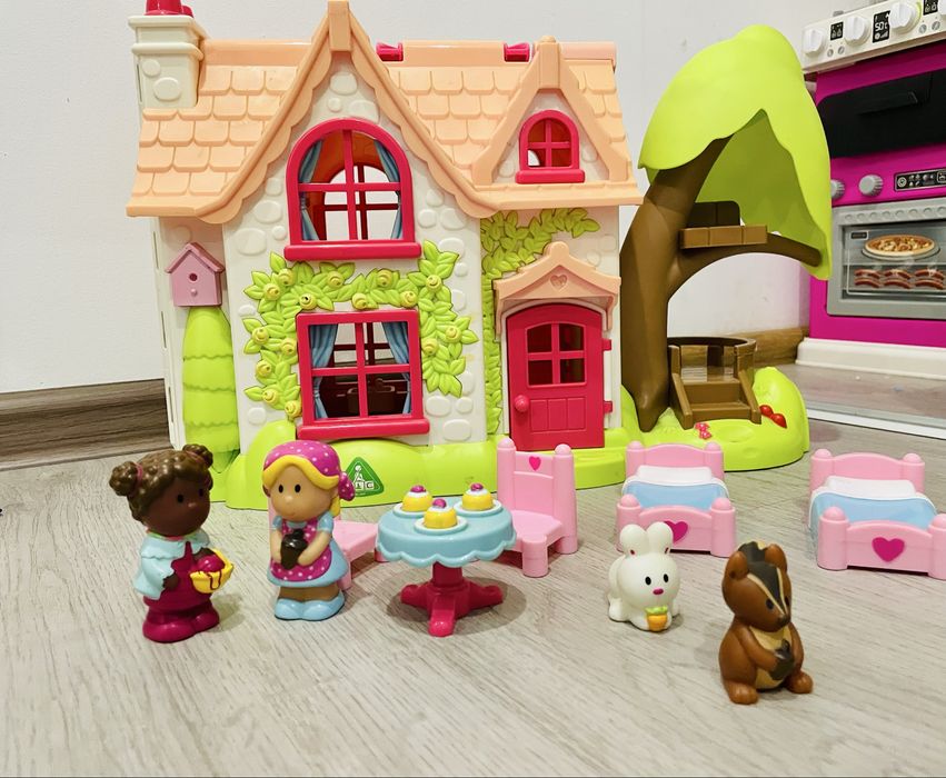 Будинок elc домик дім котедж будиночок хатка фігурки happyland тварини