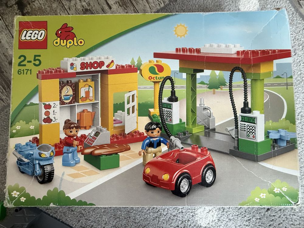 Klocki Lego Duplo stacja Paliw 6171