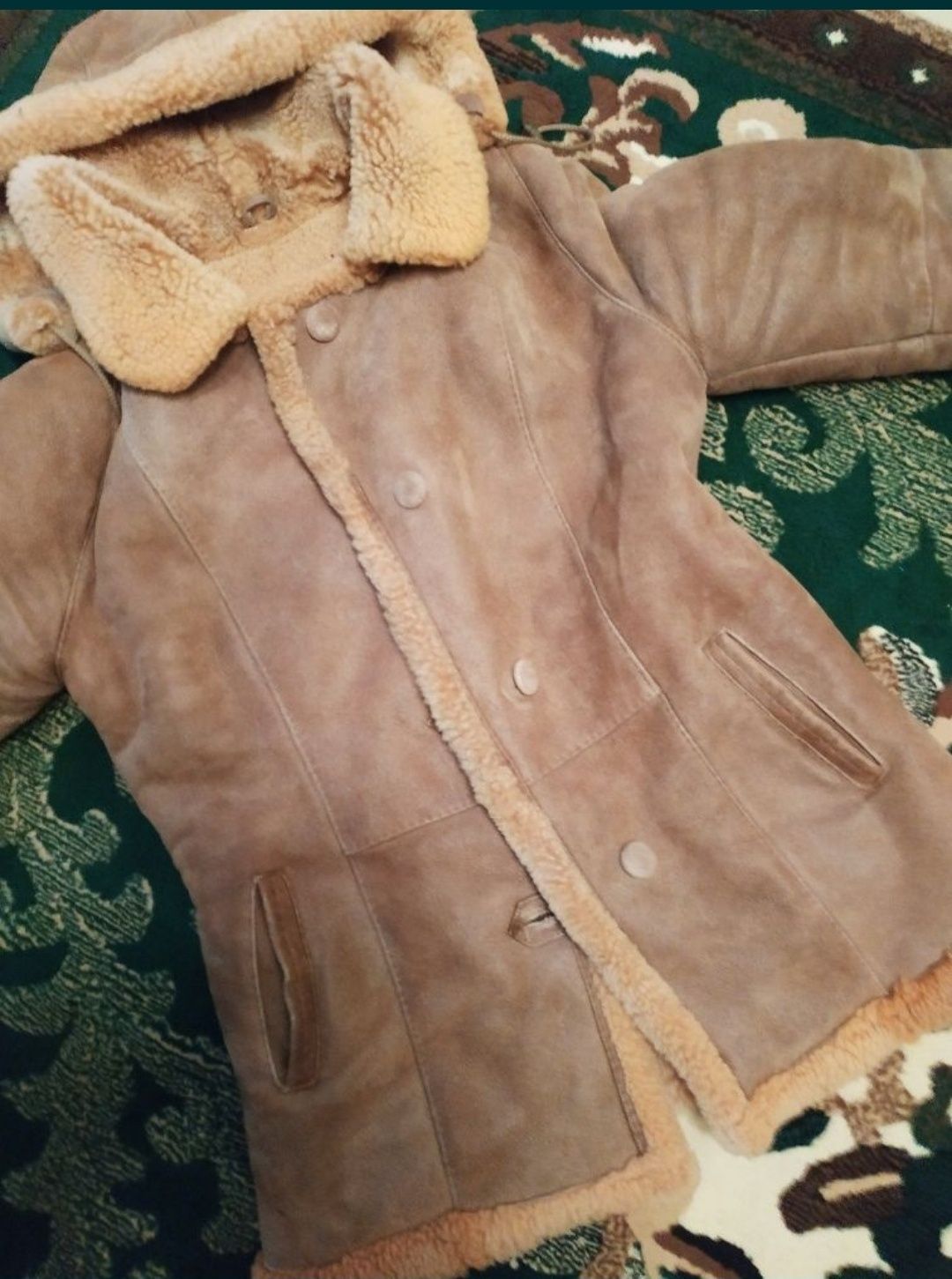 Дублянка дубльонка пальто полупальто куртка