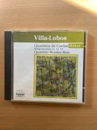 CD Villa-Lobos: Quartetos de Cordas 12, 13 e 14