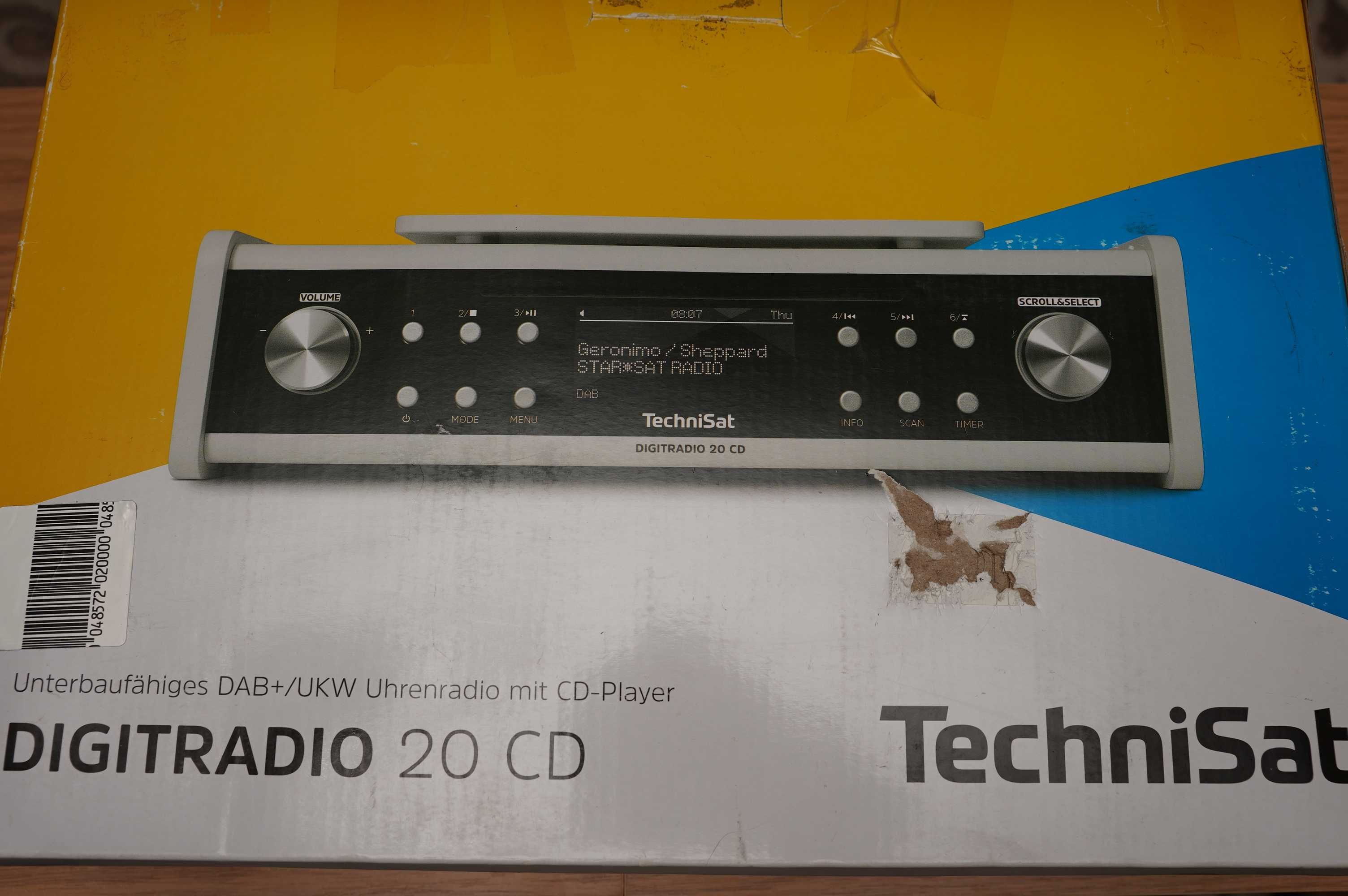 TechniSat DIGITRADIO 20 CD/MP3 Player Радіоприймач CD-плеєр
