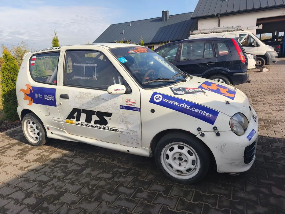 Fiat Seicento 1,4 16V/90Km/KJS/Bezawaryjny/Szybki/Zwinny/Track Day/Klatka/
