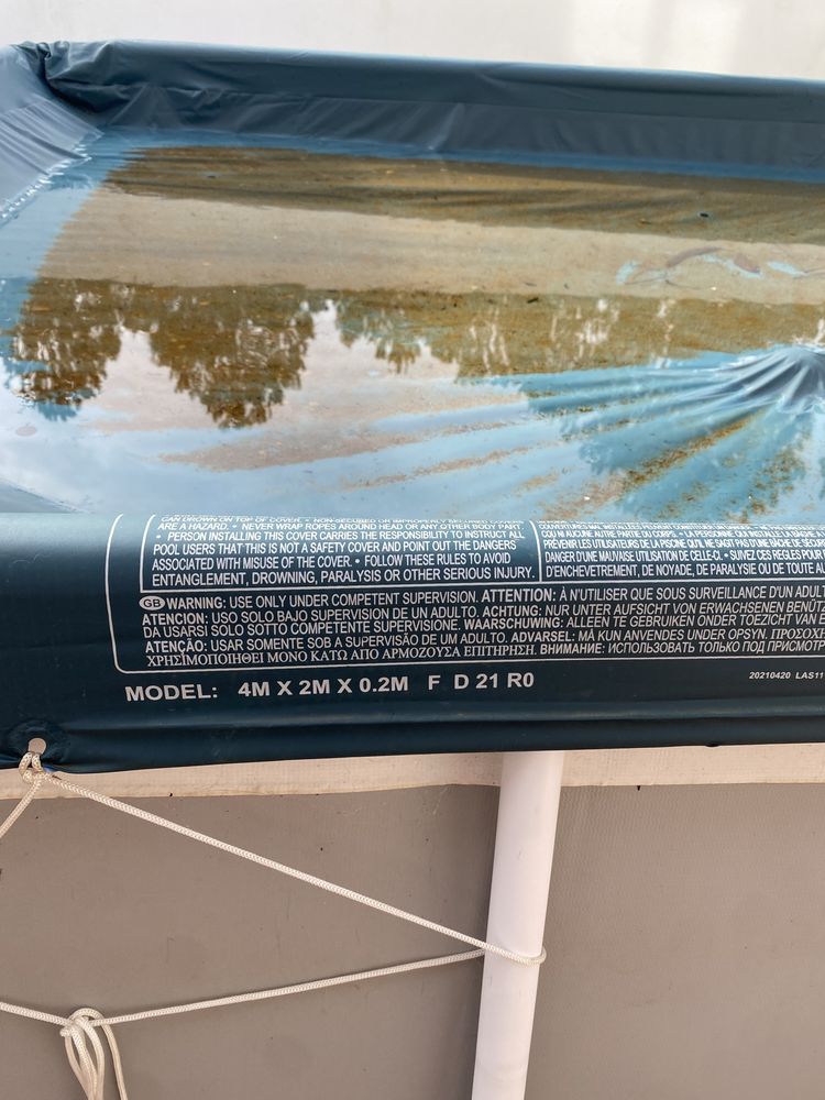 Piscina Intex 4X2M como nova