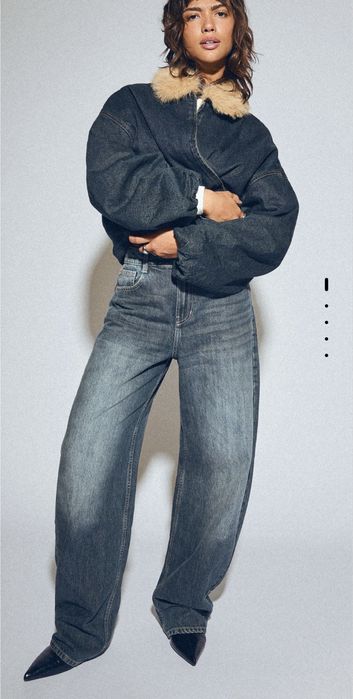 Широкі Джинси Bershka