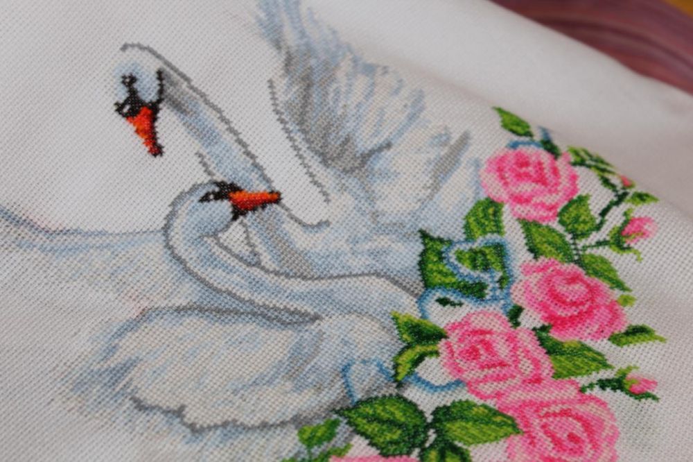 Весільний рушник, хрестиком, ручна робота