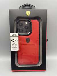 Etui case plecki iPhone 15 Pro Ferrari czerwony