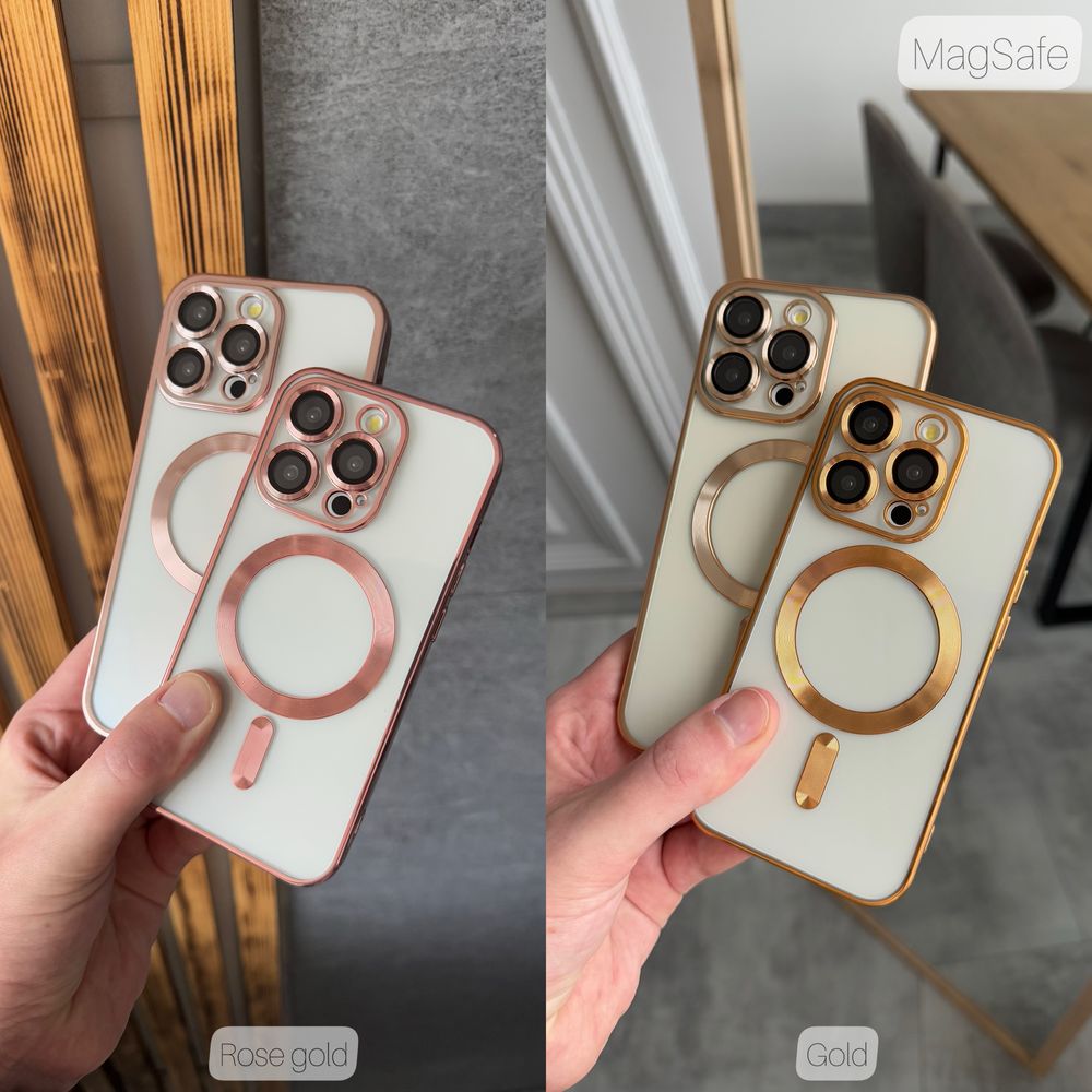 Чохол на айфон Shining with MagSafe чехол iPhone із захистом камери