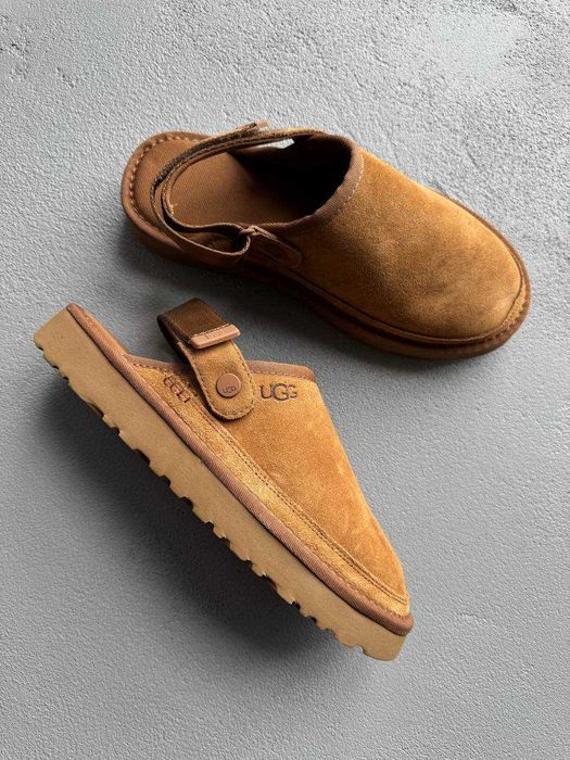 Мужские тапочки UGG Goldencoast Clog 41-45 Шлепанцы! Без Меха! Новинка