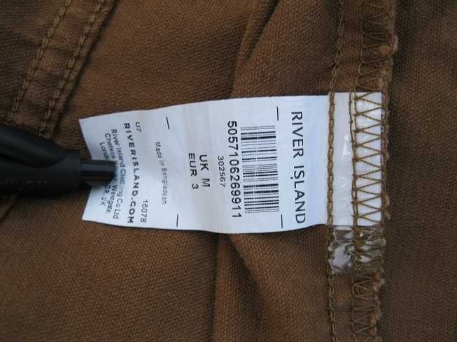 FAJNA kurtka KATANA bluza RIVER ISLAND beżowa M koszula LEVIS diesel