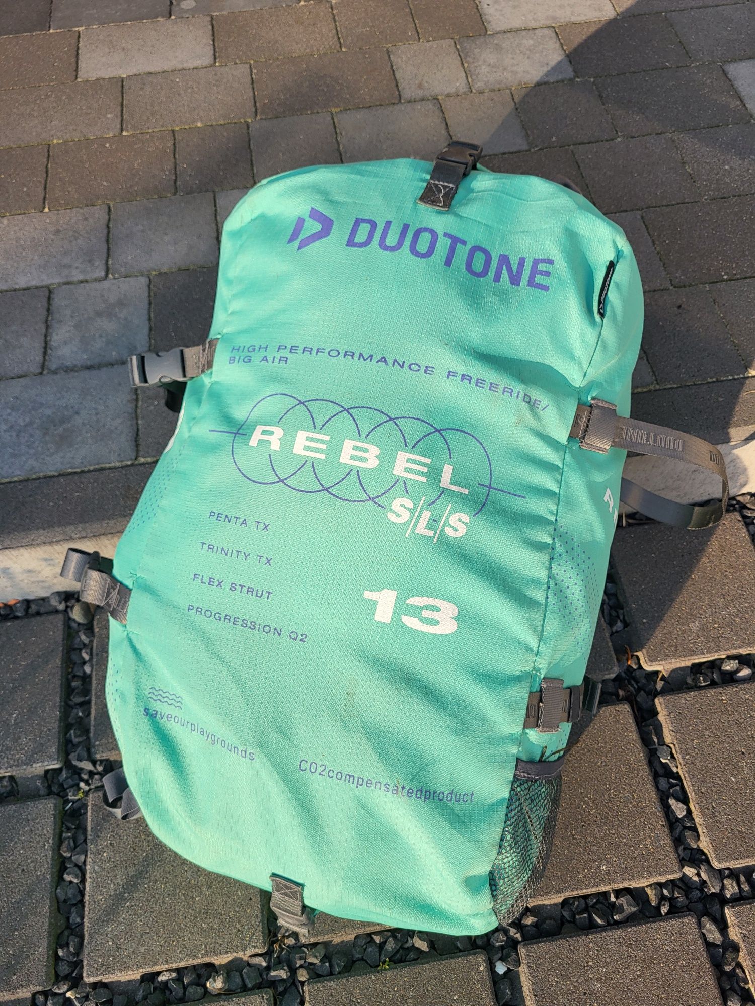 Duotone Rebel SLS 13 2023 prywatny, gwarancja, latawiec, kite