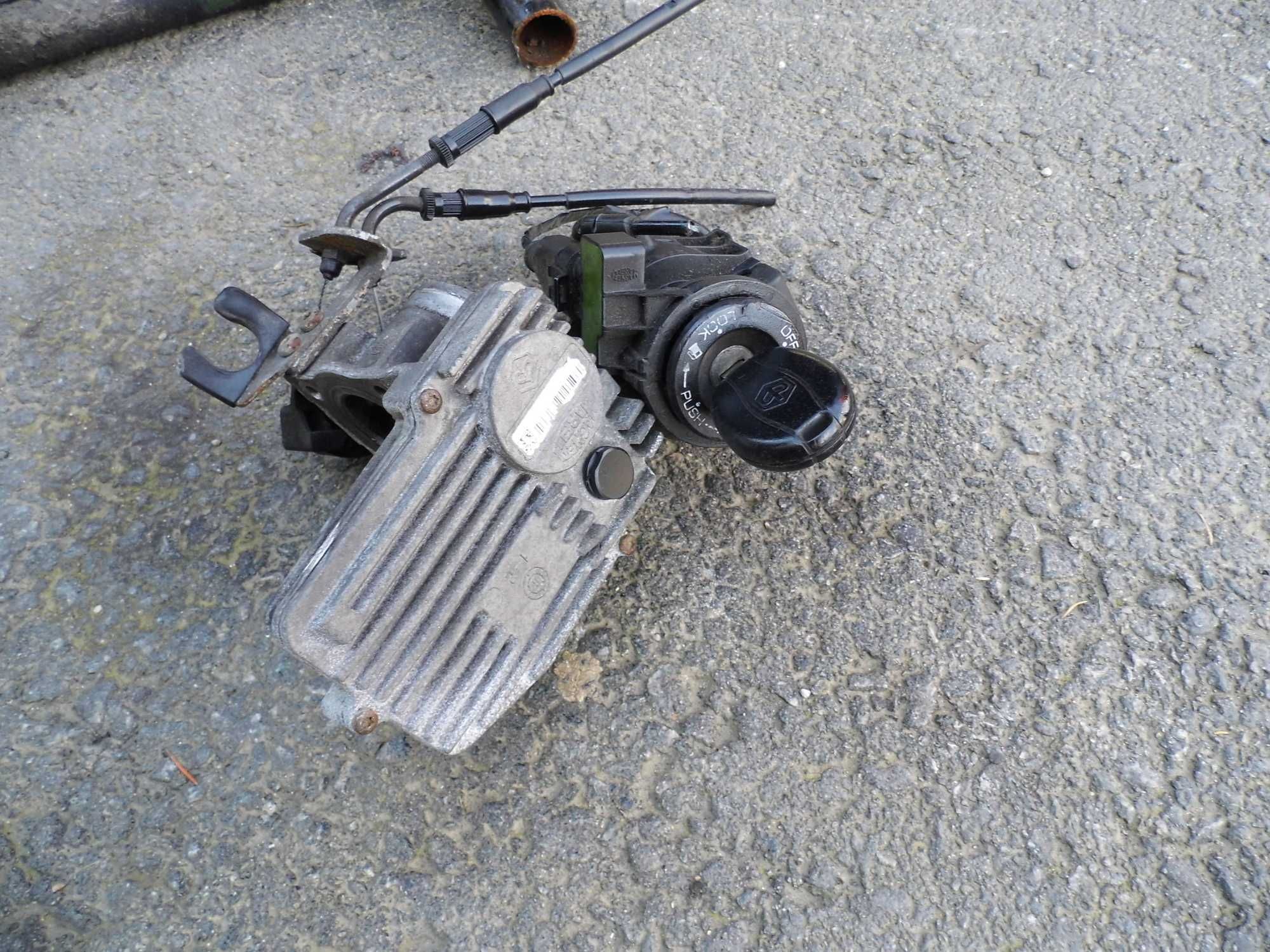 PIAGGIO MP3 500 ZESTAW STARTOWY stacyjka + kluczyk + przepustnica immo