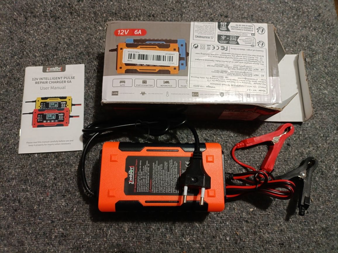 Зарядний пристрій 12v 6A