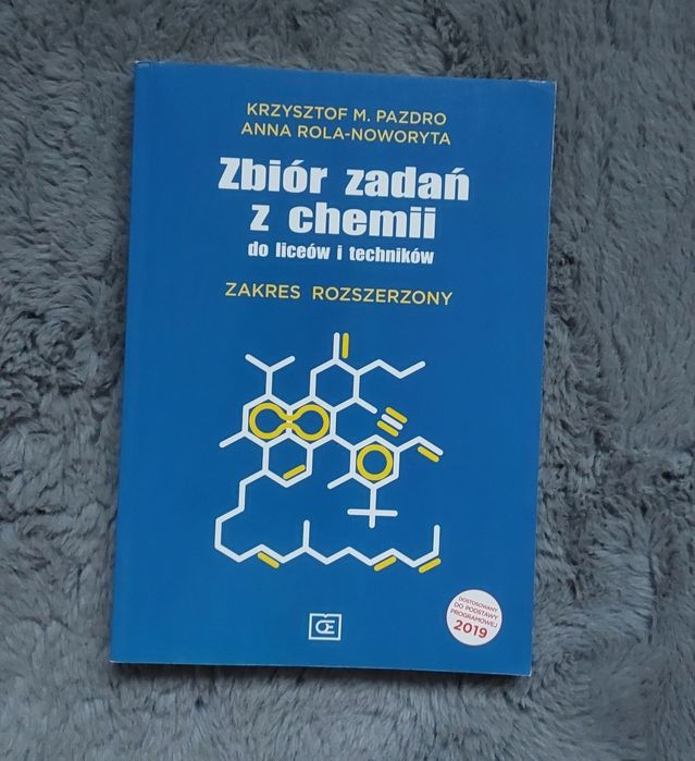 Sprzedam zbiór zadań z chemii