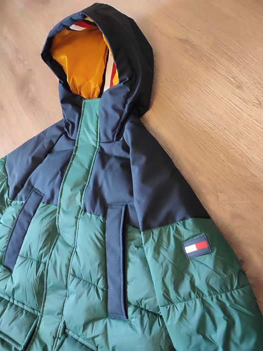 Tommy Hilfiger куртка парка оригінал магнітна блискавка L