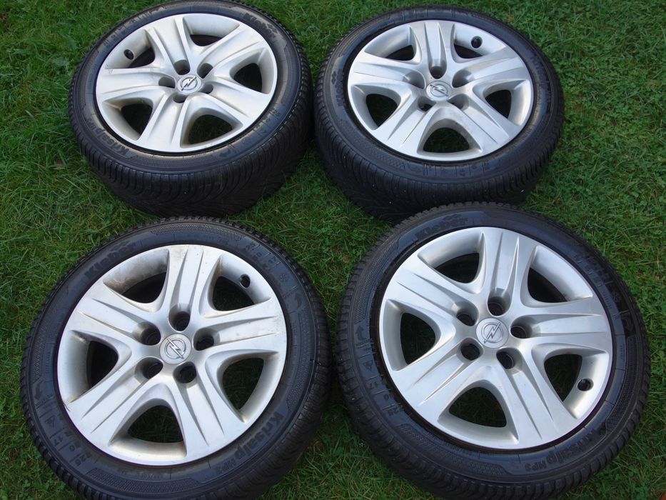 Koła Zimowe OPEL ASTRA J K ZAFIRA C 17'' 5x115 + kołpaki Strukturalne