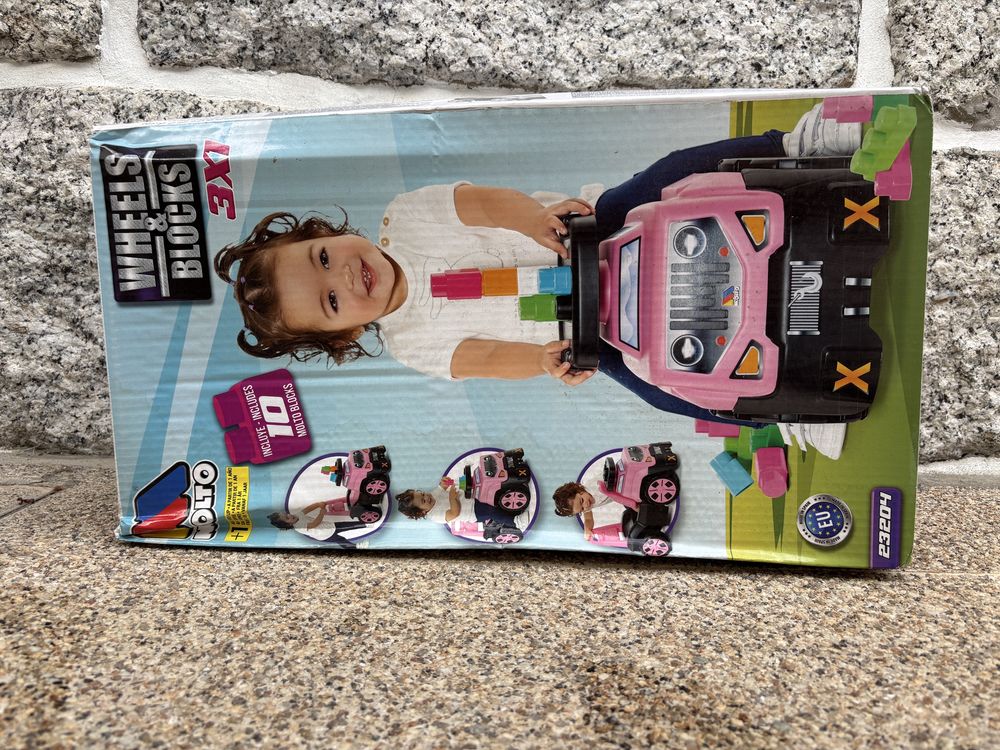 Carro criança rosa