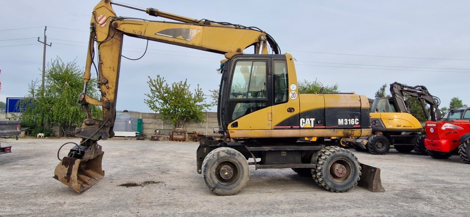 CAT M316C koparka