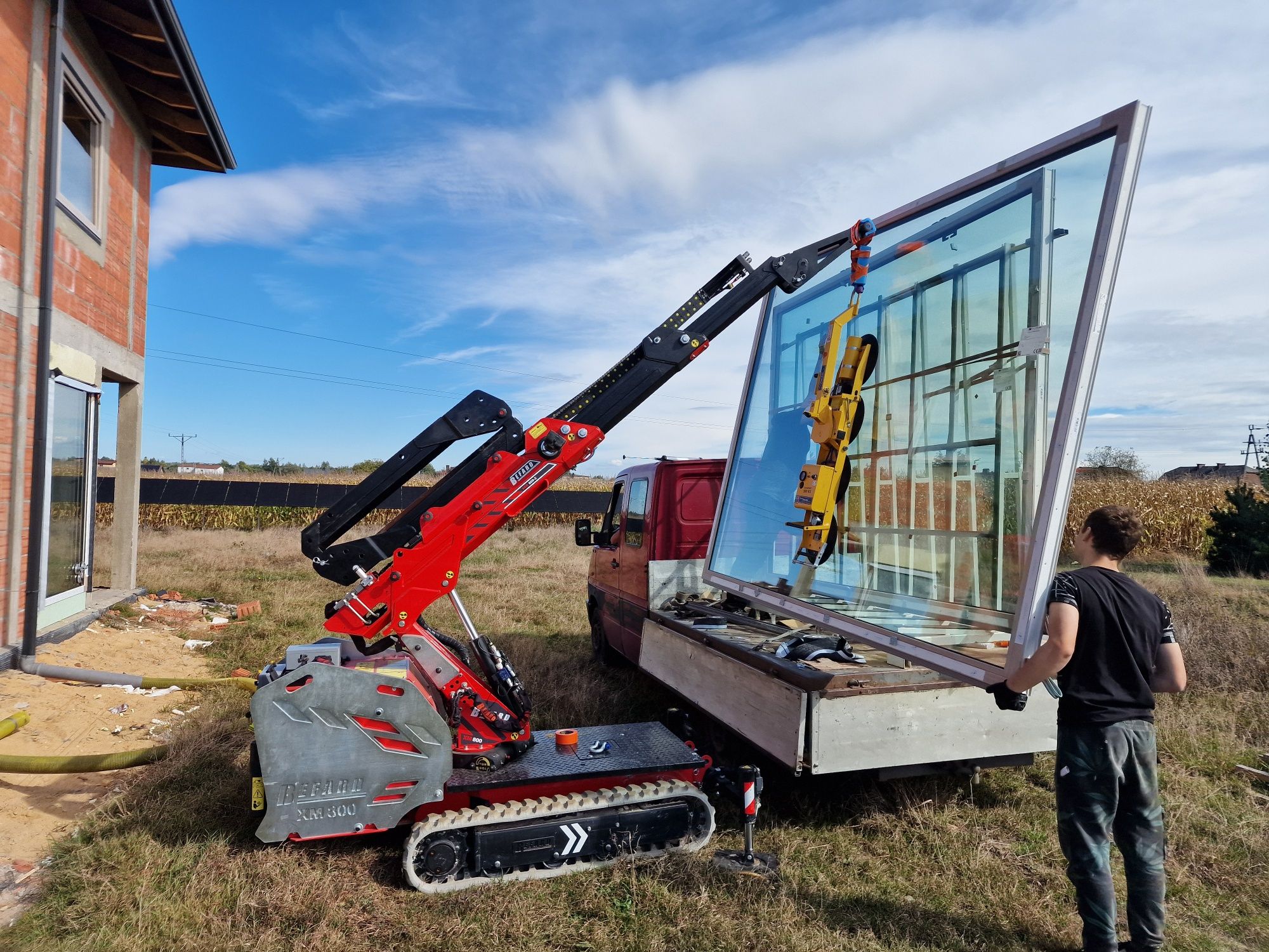 Cesja leasingu Manipulator Mini żuraw befard xgr xm 800