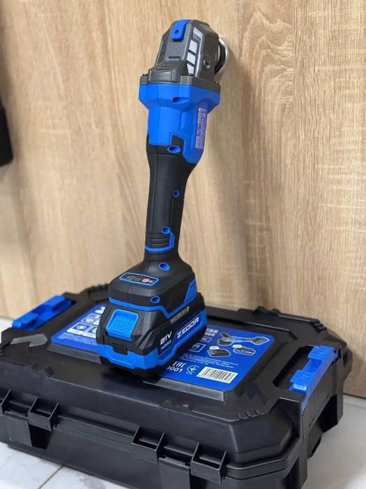 Болгарка аккумуляторная бесщеточная  ZEGOR 2 аккум Makita 4ам/зарядное