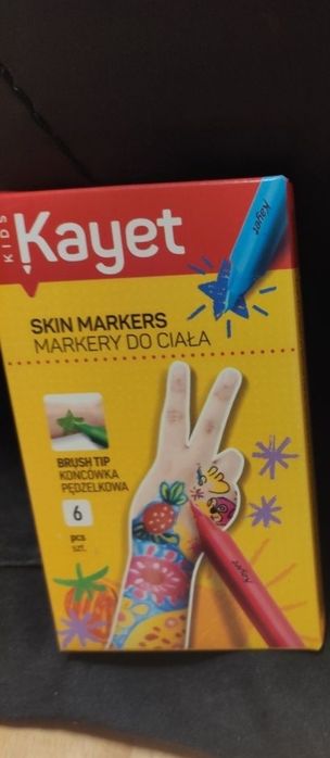Nowe markety do ciała Kayet 6 sztuk