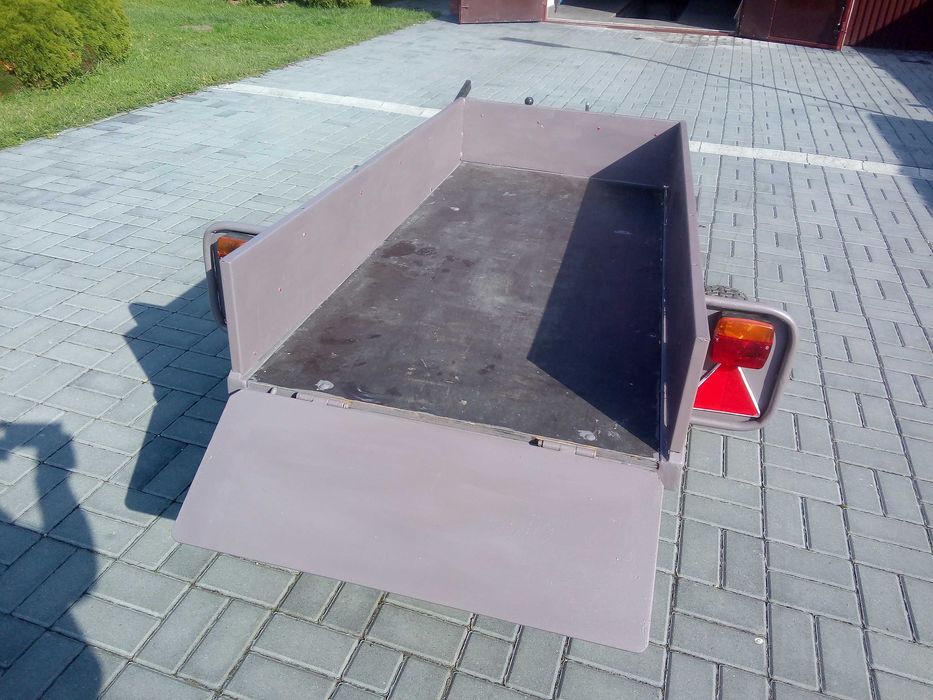 Przyczepka do traktorka kosiarki lub quada