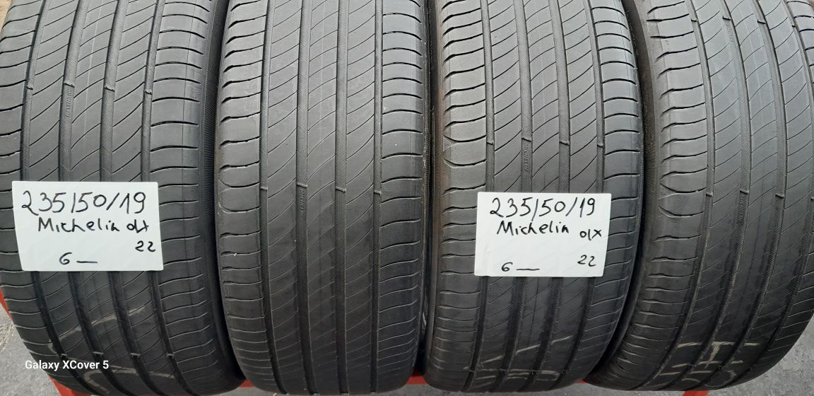 Opony Letnie 235÷50÷19÷.Firma MICHELIN.Rok 2022.Cena 700 zł kpl-4 szt