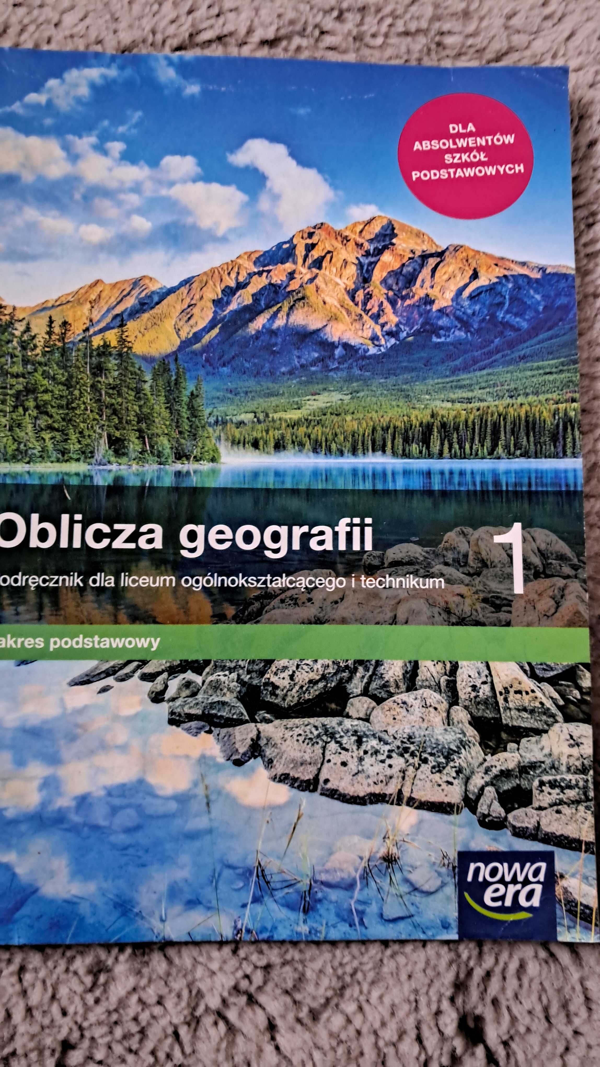 Oblicza geografii 1 - zakres podstawowy, liceum