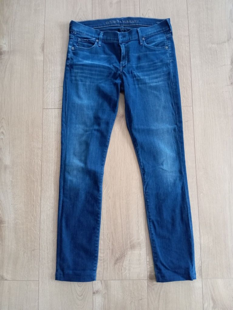 Spodnie jeans ciemny granat rozm.31