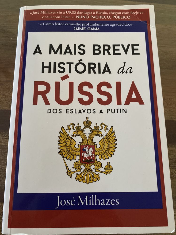 A mais breve historia da Rússia, por José Milhazes