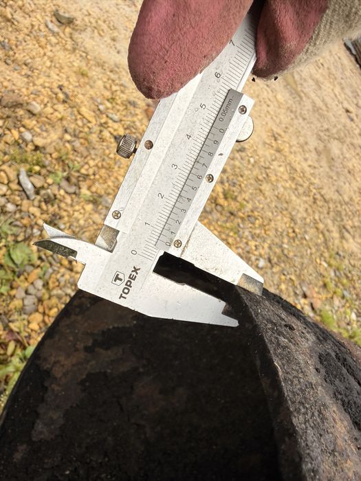 Rura stalowa kominowa 12 m - mocna stal, z drabiną, gotowa do montażu