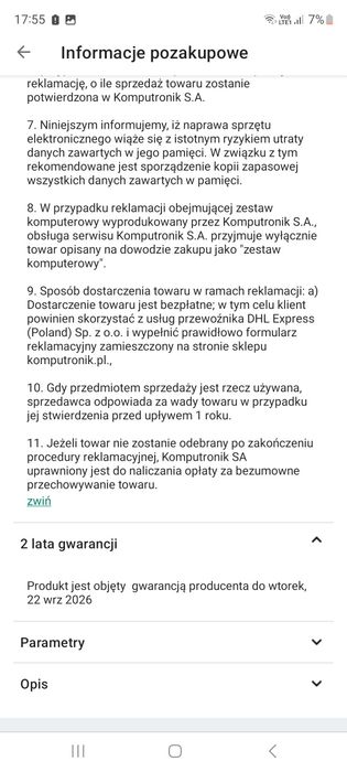 Depilator laserowy Philips