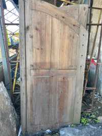 Drzwi Wrota drewniane łukowe