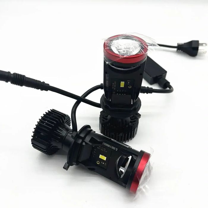 Y7D H4 12-24v BI-LED міні лінзи мини линзы.Оригінал! Гарантія.Комплект
