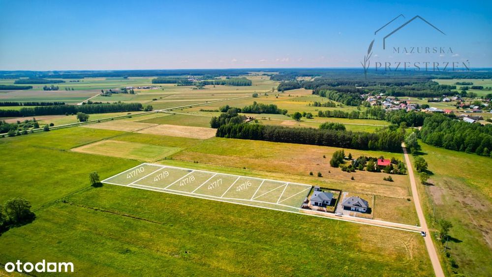 Działki budowlane z miejscowym planem, Szafranki