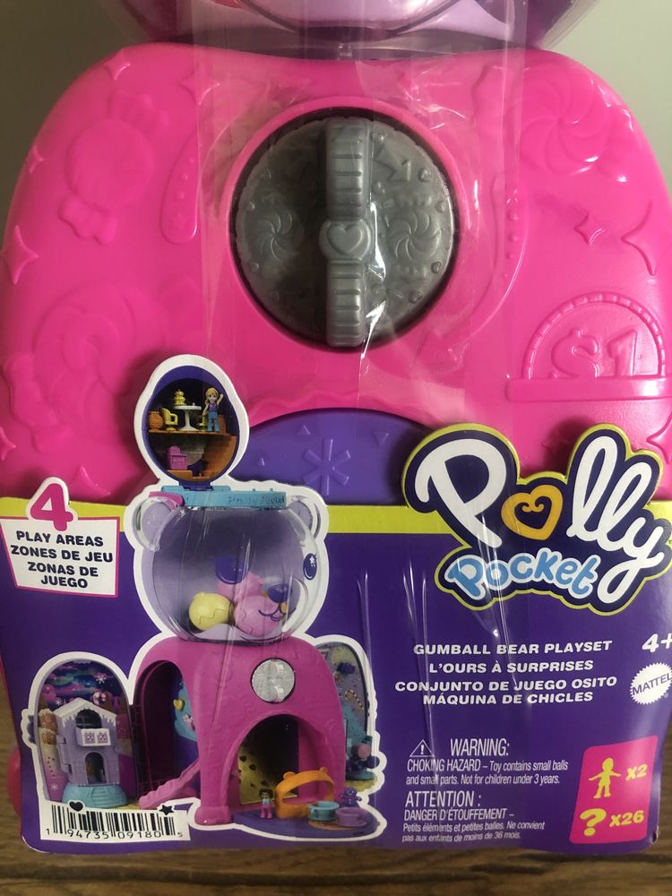 NOWE Polly Pocket Miś Automacik