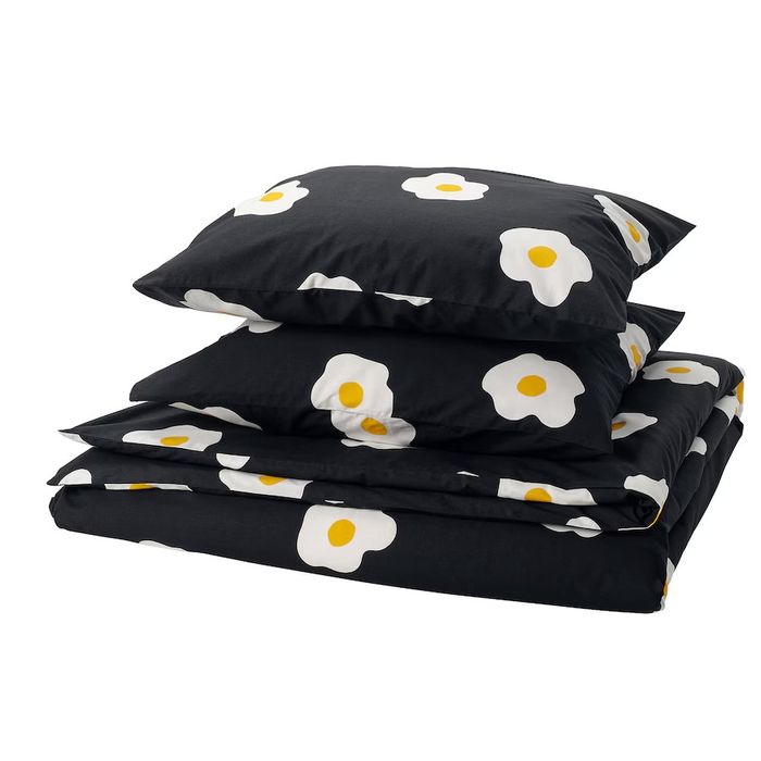 Pościel Poszwa na kołdrę i 2 poszewki 200x200/50x60 cm bawełna wiskoza