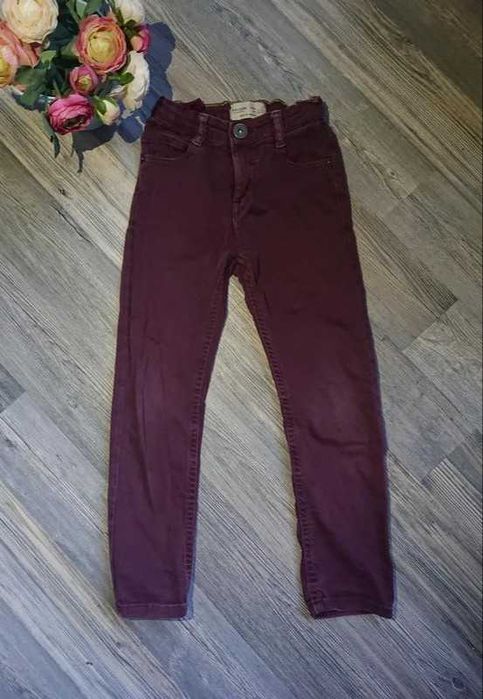 Джинсы zara на мальчика р.110 4-5 лет джинсовые брюки