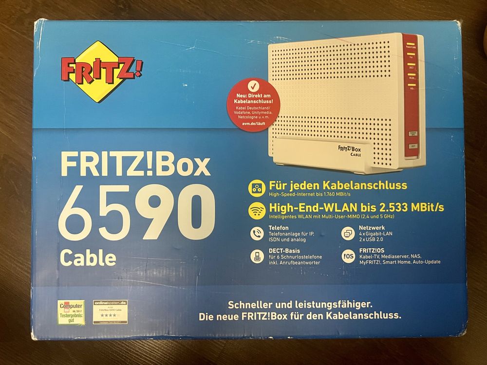 Роутер Fritz Box 6590