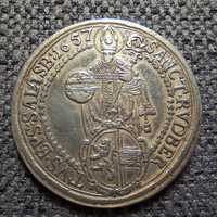 Talar Salzburg rok 1657 Austria srebrna moneta oryginał PIĘKNY