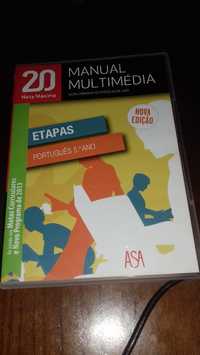 Manual "Etapas 5" + caderno+ cd