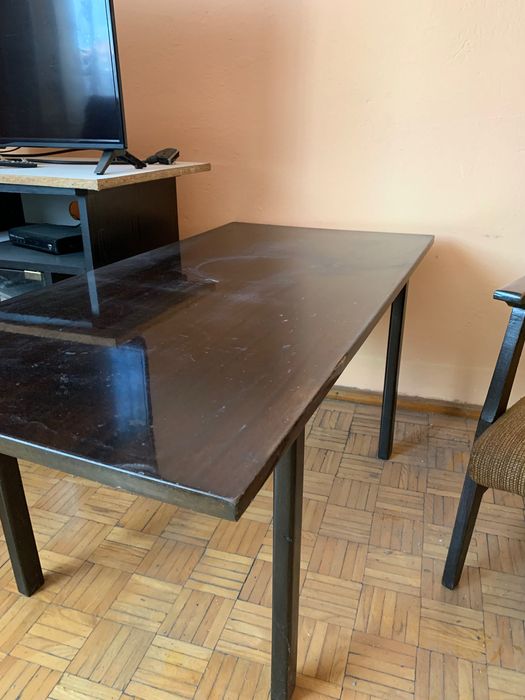 Stolik, ława, vintage PRL