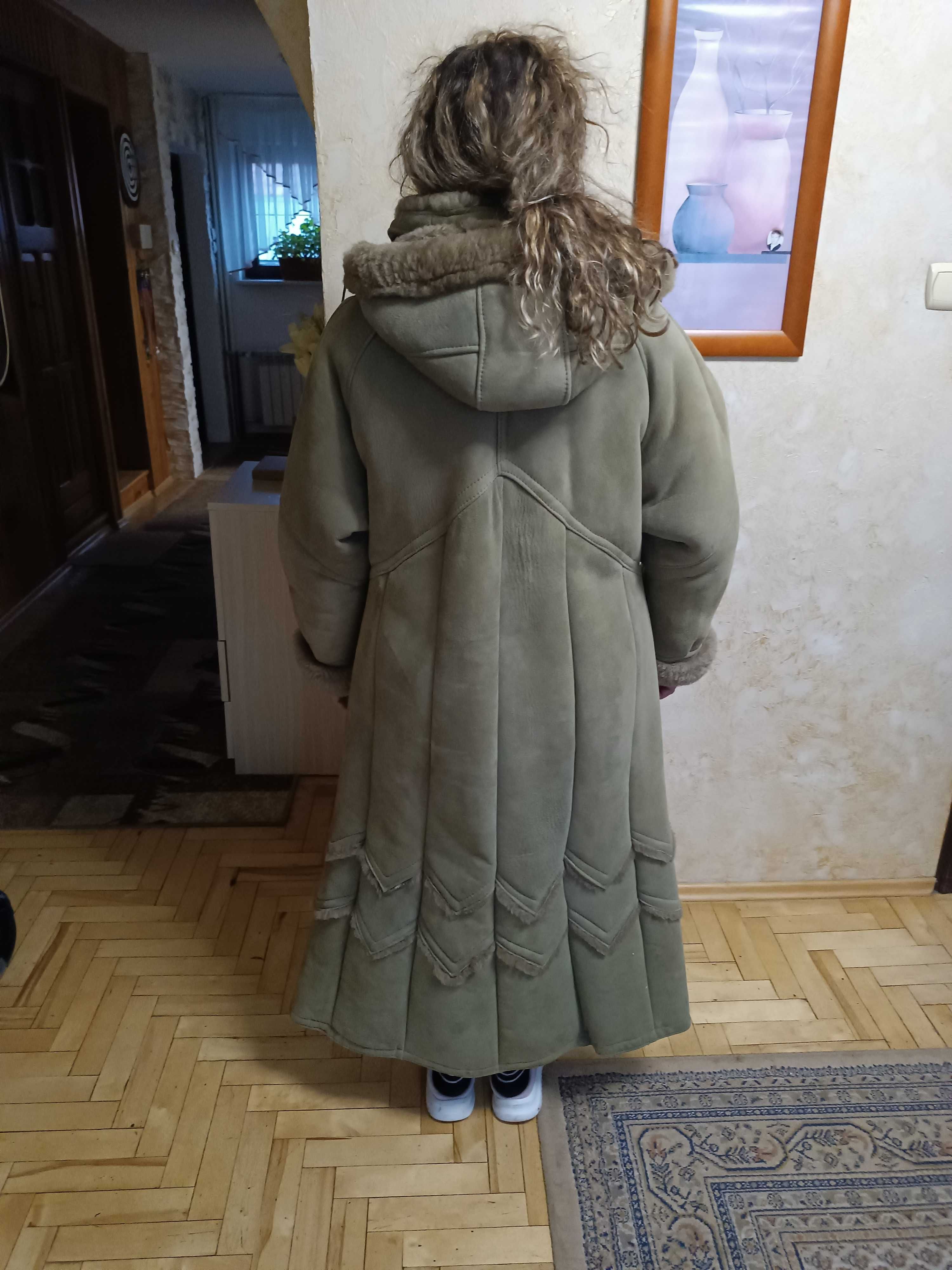 Kożuch damski naturalny