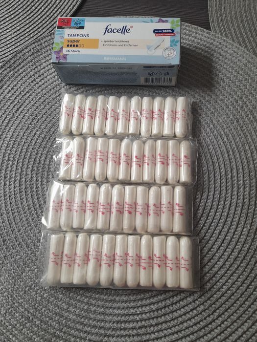Tampony 60sztuk NOWE