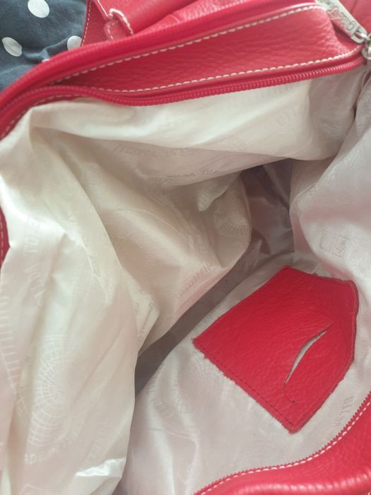 Сумка женская красная gilda tohetti