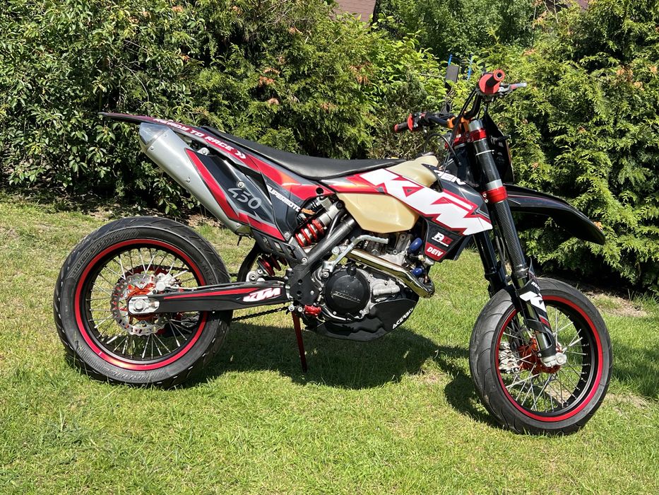 KTM EXC 450 SM supermoto, Wtrysk