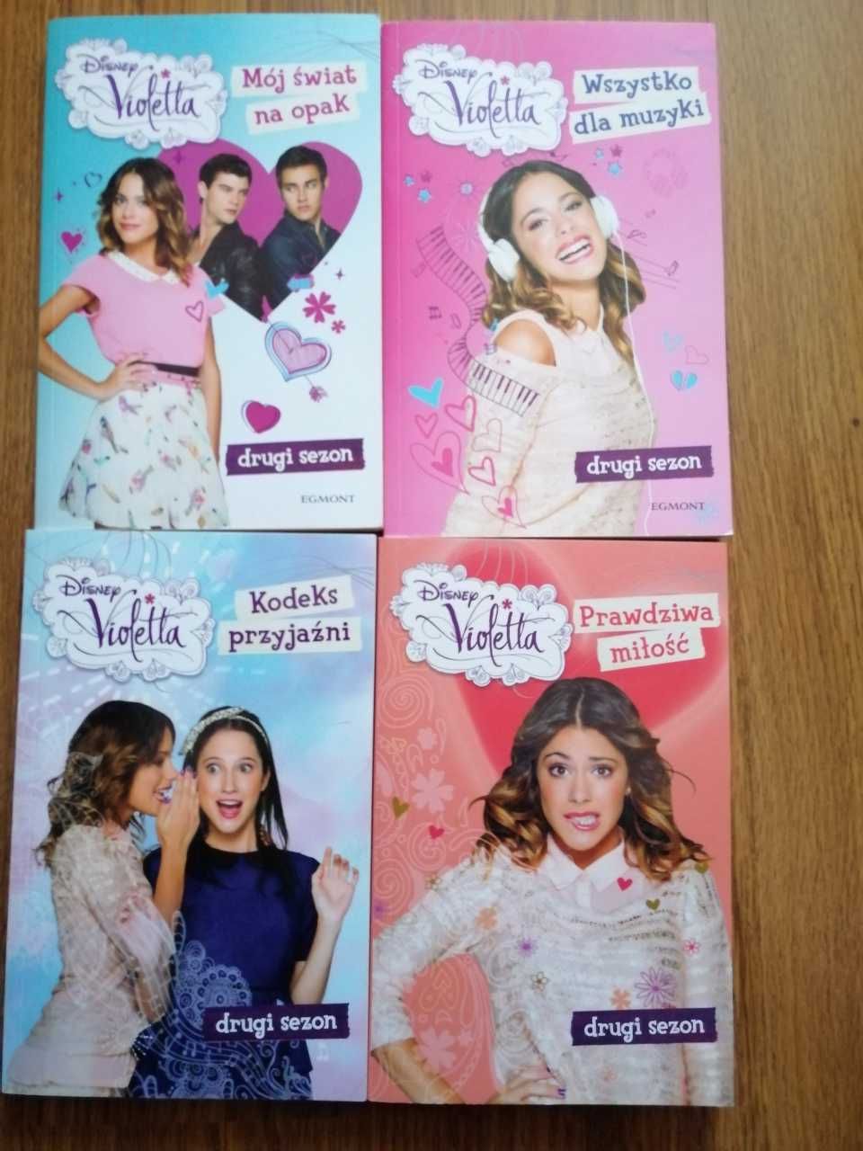 Violetta DVD -Sezon 2 + książki + puzzle + torebka