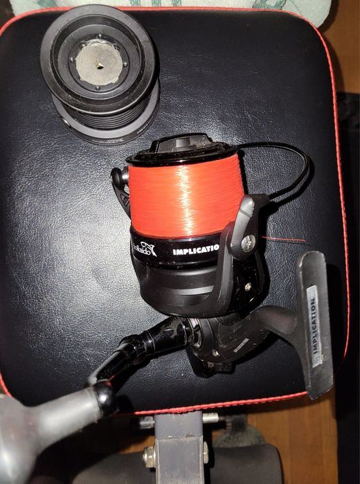 Zestaw karpiowy wędka z kołowrotkiem