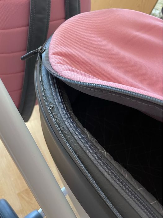 Коляска 2 в 1 Anex M/Type розовая рожева