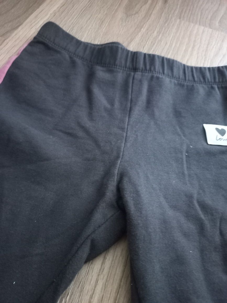 Legginsy hm ciepłe r.140