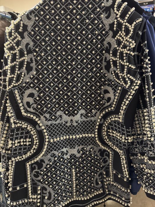 Пиджак женский с жесчужинах
